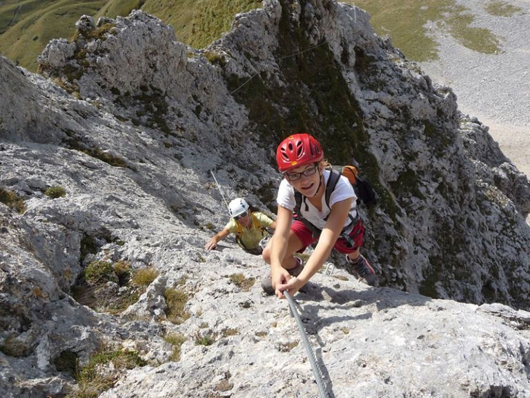 Klettersteig im Tannheimer Tal