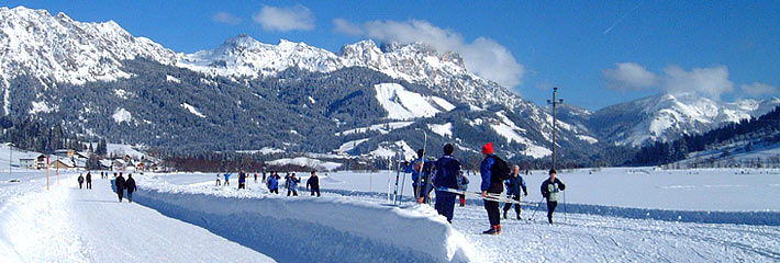 Langlaufen im Tannheimertal Langlaufen im Tannheimertal